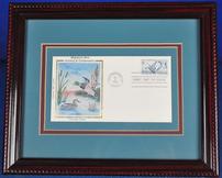 First Day of Issue Des Moines, IA Migratory Duck Stamp Framed 202//162